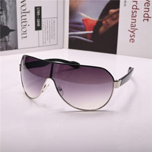 Load image into Gallery viewer, Women Sunglasses Steampunk Sun Glasses for Female vintage brown One-piece Lens Anti Reflection Driving Small Face