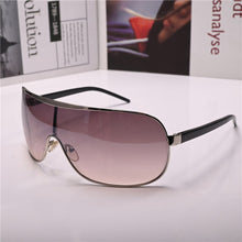 Load image into Gallery viewer, Women Sunglasses Steampunk Sun Glasses for Female vintage brown One-piece Lens Anti Reflection Driving Small Face
