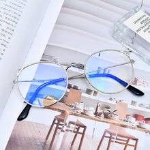 Carica l&#39;immagine nel visualizzatore di Gallery, Women&#39;s Korean Eyeglasses For Women Transparent Clear Glasses  Retro Round Face Frame Sunglass