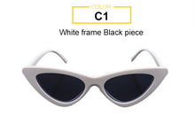 Load image into Gallery viewer, Women&#39;s Sunglasses Designer Brand Sexy Black Red Mirror sun glasses Female Retro cateye sunglasses 2023 trendy Gafas