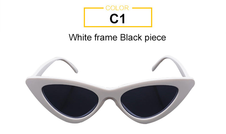 Women's Sunglasses Designer Brand Sexy Black Red Mirror sun glasses Female Retro cateye sunglasses 2023 trendy Gafas