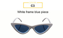 Load image into Gallery viewer, Women&#39;s Sunglasses Designer Brand Sexy Black Red Mirror sun glasses Female Retro cateye sunglasses 2023 trendy Gafas