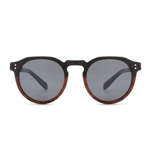 Wooden Sunglasses Black Red Ebony Wood Splice 2023 Brand Design Polarized Sun Glasses Men Women UV400 Handmade