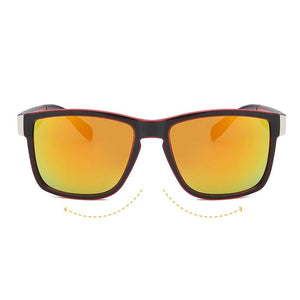 Fashion Wrap Square Frame Retro Decorative Photochromic Sunglasses Women Men Versatile Pattern Frame Sunglasses For Adults
