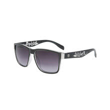 Load image into Gallery viewer, Fashion Wrap Square Frame Retro Decorative Photochromic Sunglasses Women Men Versatile Pattern Frame Sunglasses For Adults