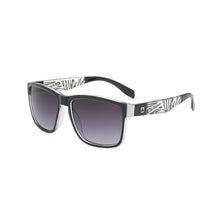 Load image into Gallery viewer, Fashion Wrap Square Frame Retro Decorative Photochromic Sunglasses Women Men Versatile Pattern Frame Sunglasses For Adults