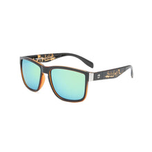 Load image into Gallery viewer, Fashion Wrap Square Frame Retro Decorative Photochromic Sunglasses Women Men Versatile Pattern Frame Sunglasses For Adults