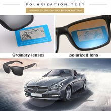 Load image into Gallery viewer, Wrap Square Frame Retro Decorative Photochromic Sunglasses Women Men Versatile Pattern Frame Sunglasses For Adults