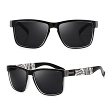 Load image into Gallery viewer, Wrap Square Frame Retro Decorative Polarized Sunglasses Women Men Versatile Pattern Frame Sunglasses For Adults