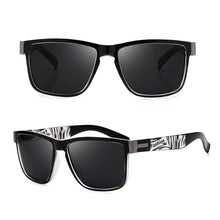 Load image into Gallery viewer, Wrap Square Frame Retro Decorative Polarized Sunglasses Women Men Versatile Pattern Frame Sunglasses For Adults