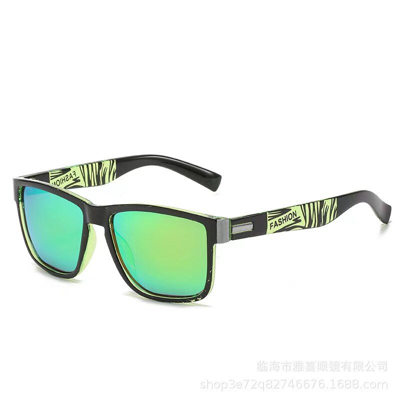 Wrap Square  Versatile Pattern  Retro  Photochromic Cycling Driving  Sport Women Men  Sunglasses For Adults UV400
