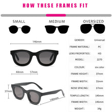Load image into Gallery viewer, Yellow Round Sunglasses Women 2023 Brand Designer Vintage 90s Men Square Frame Sun Glasses Blue Lens Shades Oculos UV400