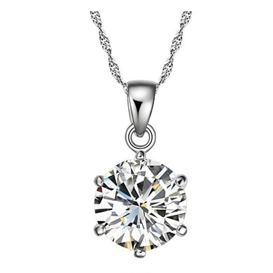 Fashion austrian crystal jewelry Wholesale Gold Color Plated Pendant Necklace chain christmas gift 1263