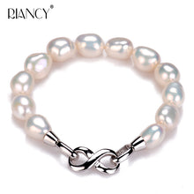 Carica l'immagine nel visualizzatore di Gallery, Fashion baroque natural pearl bracelet for women, 925 silver high quality birthd gift