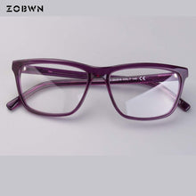 Load image into Gallery viewer, Brand designer eyeglasses women for myopia presbyopia glasses female oculos de grau feminino red pruple square computer