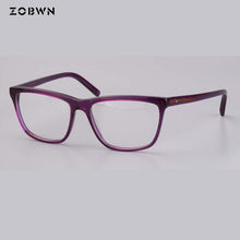 Load image into Gallery viewer, Brand designer eyeglasses women for myopia presbyopia glasses female oculos de grau feminino red pruple square computer