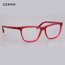 Load image into Gallery viewer, Brand designer eyeglasses women for myopia presbyopia glasses female oculos de grau feminino red pruple square computer