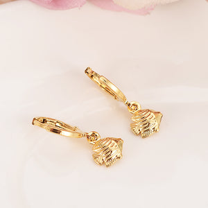Fashion cute shell Earrings Gift for Girls Friend Kids Lady earring party earring wedding bridal jewelry