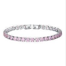 Carica l'immagine nel visualizzatore di Gallery, Fashion jewelry New Fashion Crystal from Swarovski Bracelet Flashing little Bangles Women Romantic Christmas gift