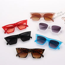 Load image into Gallery viewer, retro square sunglasses ladies sunglasses sun visor glasses goggles summer UV protection 400 sunglasses street glasses