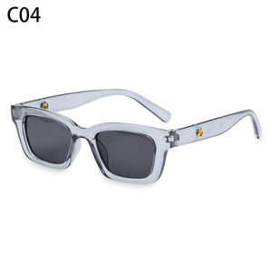retro square sunglasses ladies sunglasses sun visor glasses goggles summer UV protection 400 sunglasses street glasses