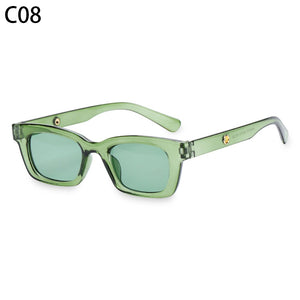retro square sunglasses ladies sunglasses sun visor glasses goggles summer UV protection 400 sunglasses street glasses