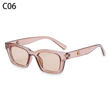 Load image into Gallery viewer, retro square sunglasses ladies sunglasses sun visor glasses goggles summer UV protection 400 sunglasses street glasses