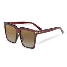 Carica l'immagine nel visualizzatore di Gallery, square sunglasses designer  women's cat eye sunglasses classic retro glasses UV400