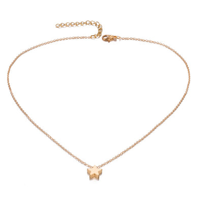 Fashion star choker necklace women jewelry choker gold silver star necklace on the neck chain Bijoux Collares Mujer