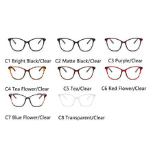Load image into Gallery viewer, Fashion trending oversized cat eye glasses Transparent korean eyeglasses Sexy Celebs Famous prescription Optical Glasses Frames