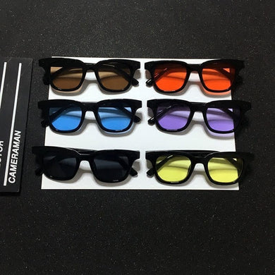 Fashionable Sunglasses Black Oversized Men's Sunglasses Women's Sunscreen Glasses UV400 Glasses