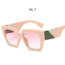 Load image into Gallery viewer, Fashionable Square Oversized Sunglasses Women Men  Brand Designer Sun Glasses Famale Male Retro Eyewear UV400 Shades
