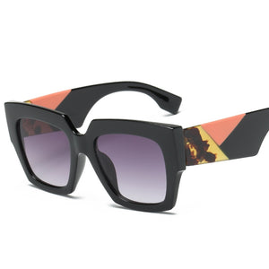 Occhiali da sole oversize quadrati alla moda Donna Uomo Designer di marca Occhiali da sole Famale Male Retro Eyewear Tonalità UV400