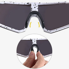 Load image into Gallery viewer, Fashionable colorful one-piece sunglasses for men outdoor sports cycling driving mountain climbing UV protection glasses women