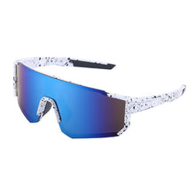 Load image into Gallery viewer, Fashionable colorful one-piece sunglasses for men outdoor sports cycling driving mountain climbing UV protection glasses women