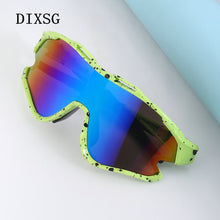 Load image into Gallery viewer, Fashionable colorful one-piece sunglasses for men/women outdoor sports cycling driving mountain climbing UV protection glasses