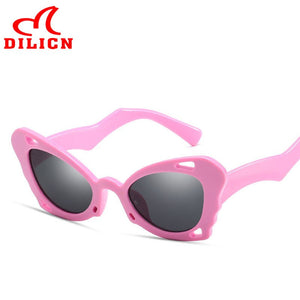 Fashionable retro sunglasses butterfly style ladies sunglasses ladies party travel elegant female style glasses