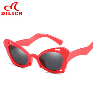Fashionable retro sunglasses butterfly style ladies sunglasses ladies party travel elegant female style glasses