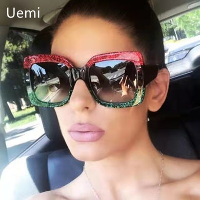 Fashiong Square Sunglasses Women'S Glasses Vintage Oversized Frame For Men  Brand 2023  Driving Colored Lenses