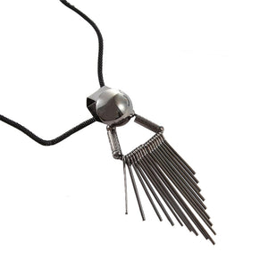 New Temperament Tassel Decorative Necklace Simple Pendant Tassel Sweater Chain Long Necklace Fashion Necklace For Women