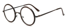 Carica l&#39;immagine nel visualizzatore di Gallery, Feishini Myopia Eyeglasses frames Men Round Glasses Clear Vision Optical Glasses Frame Women Vintage Prescription Transparent