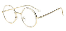 Carica l&#39;immagine nel visualizzatore di Gallery, Feishini Myopia Eyeglasses frames Men Round Glasses Clear Vision Optical Glasses Frame Women Vintage Prescription Transparent