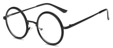 Carica l&#39;immagine nel visualizzatore di Gallery, Feishini Myopia Eyeglasses frames Men Round Glasses Clear Vision Optical Glasses Frame Women Vintage Prescription Transparent