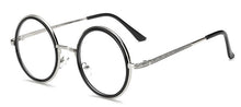 Carica l&#39;immagine nel visualizzatore di Gallery, Feishini Myopia Eyeglasses frames Men Round Glasses Clear Vision Optical Glasses Frame Women Vintage Prescription Transparent
