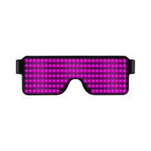 Load image into Gallery viewer, Feitong Summer Glasses Dj Led Glasses Light Up Glow Flashing Sunglasses Eyewear Nightclub Party Usb Beach Photography Eyewear