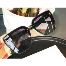 Carica l&#39;immagine nel visualizzatore di Gallery, Female Polarized Glasses  Women Shades 2023 Designer Square Frame Sunglasses Oversized Brown Eyewear Zonnebril
