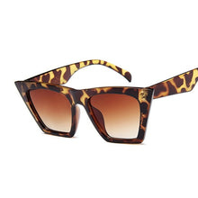 Load image into Gallery viewer, Female Vintage Sunglasses Women Cat Eye  Sun Glasses Classic Shopping Lady Black Oculos De Sol UV400