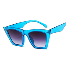 Load image into Gallery viewer, Female Vintage Sunglasses Women Cat Eye  Sun Glasses Classic Shopping Lady Black Oculos De Sol UV400