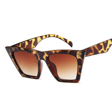 Load image into Gallery viewer, Female Vintage Sunglasses Women Cat Eye  Sun Glasses Classic Shopping Lady Black Oculos De Sol UV400