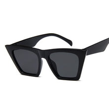 Load image into Gallery viewer, Female Vintage Sunglasses Women Cat Eye  Sun Glasses Classic Shopping Lady Black Oculos De Sol UV400